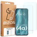 Kit protectie 3 in 1 BizonMobile Clear Pack, Carcasa Bizon Salpa si 2 folii sticla Bizon Glass Clear, compatibil cu Nothing Phone (4a), Transparent 10 - lerato.ro