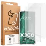 Kit protectie 3 in 1 BizonMobile Clear Pack, Carcasa Bizon Salpa si 2 folii Bizon Glass Clear Hydrogel, compatibil cu Vivo X300 Ultra, Transparent 10 - lerato.ro