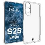 Kit protectie 3 in 1 BizonMobile Clear Pack, Carcasa Bizon Salpa si 2 folii sticla Bizon Glass Clear 2, compatibil cu Samsung Galaxy S25 Edge, Transparent 4 - lerato.ro
