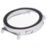 Carcasa cu protectie ecran din sticla securizata BizonMobile compatibila cu Huawei Watch GT 5 41 mm, Satin Silver 8 - lerato.ro
