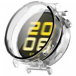 Carcasa cu protectie ecran din sticla securizata BizonMobile compatibila cu Huawei Watch GT 5 41 mm, Transparent 2 - lerato.ro