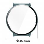 Carcasa cu protectie ecran din sticla securizata BizonMobile compatibila cu Huawei Watch GT 5 41 mm, Verde 3 - lerato.ro