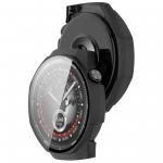 Carcasa cu protectie ecran din sticla securizata BizonMobile compatibila cu Huawei Watch GT 5 Pro 46 mm, Matte Black 5 - lerato.ro