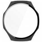 Carcasa cu protectie ecran din sticla securizata BizonMobile compatibila cu Huawei Watch GT 5 Pro 46 mm, Matte Black 9 - lerato.ro