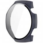 Carcasa cu protectie ecran din sticla securizata BizonMobile compatibila cu Huawei Watch GT 5 Pro 46 mm, Dark Blue 4 - lerato.ro