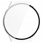 Carcasa cu protectie ecran din sticla securizata BizonMobile compatibila cu Huawei Watch GT 5 Pro 46 mm, Transparent 9 - lerato.ro