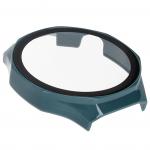 Carcasa cu protectie ecran din sticla securizata BizonMobile compatibila cu Huawei Watch GT 5 Pro 46 mm, Verde 8 - lerato.ro