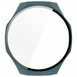 Carcasa cu protectie ecran din sticla securizata BizonMobile compatibila cu Huawei Watch GT 5 Pro 46 mm, Verde 9 - lerato.ro