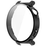 Carcasa cu protectie ecran din sticla securizata BizonMobile compatibila cu Huawei Watch GT 5 Pro 42 mm, Negru 4 - lerato.ro
