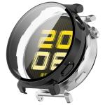 Carcasa cu protectie ecran din sticla securizata BizonMobile compatibila cu Huawei Watch GT 5 Pro 42 mm, Negru 2 - lerato.ro
