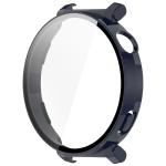 Carcasa cu protectie ecran din sticla securizata BizonMobile compatibila cu Huawei Watch GT 5 Pro 42 mm, Dark Blue 4 - lerato.ro