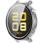 Carcasa cu protectie ecran din sticla securizata BizonMobile compatibila cu Huawei Watch GT 5 Pro 42 mm, Transparent 6 - lerato.ro