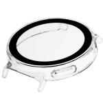 Carcasa cu protectie ecran din sticla securizata BizonMobile compatibila cu Huawei Watch GT 5 Pro 42 mm, Transparent 7 - lerato.ro