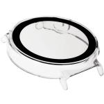Carcasa cu protectie ecran din sticla securizata BizonMobile compatibila cu Huawei Watch GT 5 Pro 42 mm, Transparent 8 - lerato.ro