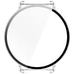 Carcasa cu protectie ecran din sticla securizata BizonMobile compatibila cu Huawei Watch GT 5 Pro 42 mm, Transparent 9 - lerato.ro