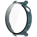 Carcasa cu protectie ecran din sticla securizata BizonMobile compatibila cu Huawei Watch GT 5 Pro 42 mm, Verde 4 - lerato.ro