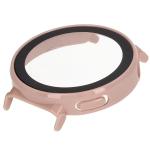 Carcasa cu protectie ecran din sticla securizata BizonMobile compatibila cu Huawei Watch GT 5 Pro 42 mm, Roz 7 - lerato.ro