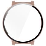 Carcasa cu protectie ecran din sticla securizata BizonMobile compatibila cu Huawei Watch GT 5 Pro 42 mm, Roz 9 - lerato.ro
