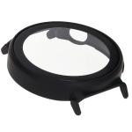 Carcasa cu protectie ecran din sticla securizata BizonMobile compatibila cu Huawei Watch GT 5 Pro 42 mm, Matte Black 8 - lerato.ro