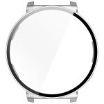 Carcasa cu protectie ecran din sticla securizata BizonMobile compatibila cu Huawei Watch GT 5 Pro 42 mm, Satin Silver 9 - lerato.ro