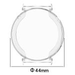 Carcasa cu protectie ecran BizonMobile Felipe compatibila cu Huawei Watch GT 5 41mm, Transparent 3 - lerato.ro