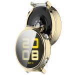 Carcasa cu protectie ecran BizonMobile Felipe compatibila cu Huawei Watch GT 5 41mm, Gold 8 - lerato.ro