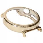 Carcasa cu protectie ecran BizonMobile Felipe compatibila cu Huawei Watch GT 5 41mm, Gold 6 - lerato.ro