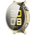 Carcasa cu protectie ecran BizonMobile Felipe compatibila cu Huawei Watch GT 5 41mm, Gold 9 - lerato.ro