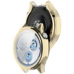 Carcasa cu protectie ecran BizonMobile Felipe compatibila cu Huawei Watch GT 5 46mm, Gold 8 - lerato.ro