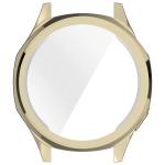 Carcasa cu protectie ecran BizonMobile Felipe compatibila cu Huawei Watch GT 5 46mm, Gold 7 - lerato.ro