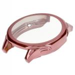 Carcasa cu protectie ecran BizonMobile Felipe compatibila cu Huawei Watch GT 5 46mm, Roz 5 - lerato.ro