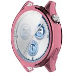 Carcasa cu protectie ecran BizonMobile Felipe compatibila cu Huawei Watch GT 5 46mm, Roz 9 - lerato.ro