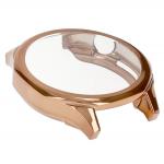 Carcasa cu protectie ecran BizonMobile Felipe compatibila cu Huawei Watch GT 5 46mm, Rose Gold 6 - lerato.ro