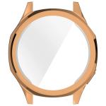 Carcasa cu protectie ecran BizonMobile Felipe compatibila cu Huawei Watch GT 5 46mm, Rose Gold 7 - lerato.ro