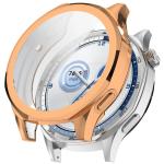 Carcasa cu protectie ecran BizonMobile Felipe compatibila cu Huawei Watch GT 5 46mm, Rose Gold 2 - lerato.ro