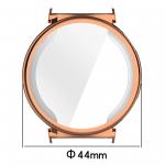 Carcasa cu protectie ecran BizonMobile Felipe compatibila cu Huawei Watch GT 5 41mm, Rose Gold 3 - lerato.ro