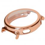 Carcasa cu protectie ecran BizonMobile Felipe compatibila cu Huawei Watch GT 5 41mm, Rose Gold 4 - lerato.ro