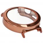 Carcasa cu protectie ecran BizonMobile Felipe compatibila cu Huawei Watch GT 5 Pro 42mm, Rose Gold 6 - lerato.ro