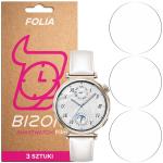 Set 3 folii de protectie Bizon HydroFlex compatibile cu Huawei Watch GT 5 41 mm, Transparent 2 - lerato.ro