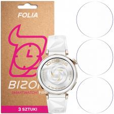 Accesorii Huawei Watch, Set 3 folii de protectie Bizon HydroFlex compatibila cu Huawei Watch GT 5 Pro 42 mm, Transparent, lerato.ro
