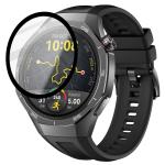 Folie sticla hibrid Bizon Glass Watch Edge Hybrid compatibila cu Huawei Watch GT 5 Pro 46 mm, Negru 4 - lerato.ro