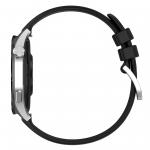 Curea din silicon Bizon Strap Watch Silicone Pro compatibila cu Huawei Watch GT 5 Pro 42mm / GT 5 41mm / GT 4 41mm, Negru 5 - lerato.ro