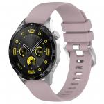 Curea din silicon Bizon Strap Watch Silicone Pro compatibila cu Huawei Watch GT 5 Pro 42mm / GT 5 41mm / GT 4 41mm, Dark Purple 2 - lerato.ro