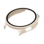 Carcasa cu protectie ecran BizonMobile Adamo compatibila cu Xiaomi Watch 5, Bej 7 - lerato.ro