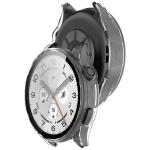 Carcasa cu protectie ecran BizonMobile Adamo compatibila cu Xiaomi Watch 5, Transparent 5 - lerato.ro