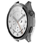 Carcasa cu protectie ecran BizonMobile Adamo compatibila cu Xiaomi Watch 5, Transparent 6 - lerato.ro