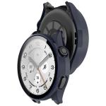 Carcasa cu protectie ecran BizonMobile Adamo compatibila cu Xiaomi Watch 5, Dark Blue 5 - lerato.ro