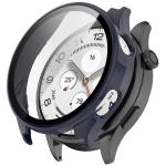 Carcasa cu protectie ecran BizonMobile Adamo compatibila cu Xiaomi Watch 5, Dark Blue 2 - lerato.ro