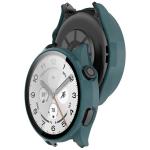 Carcasa cu protectie ecran BizonMobile Adamo compatibila cu Xiaomi Watch 5, Verde 5 - lerato.ro