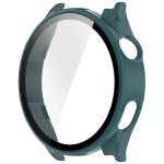 Carcasa cu protectie ecran BizonMobile Adamo compatibila cu Xiaomi Watch 5, Verde 4 - lerato.ro